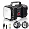 3+4 Lights Modes Powerful Camping Flashlight